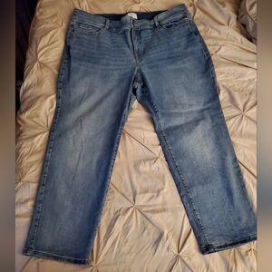 Lane Bryant 24P  Flex magic waistband high rise straight leg jeans
